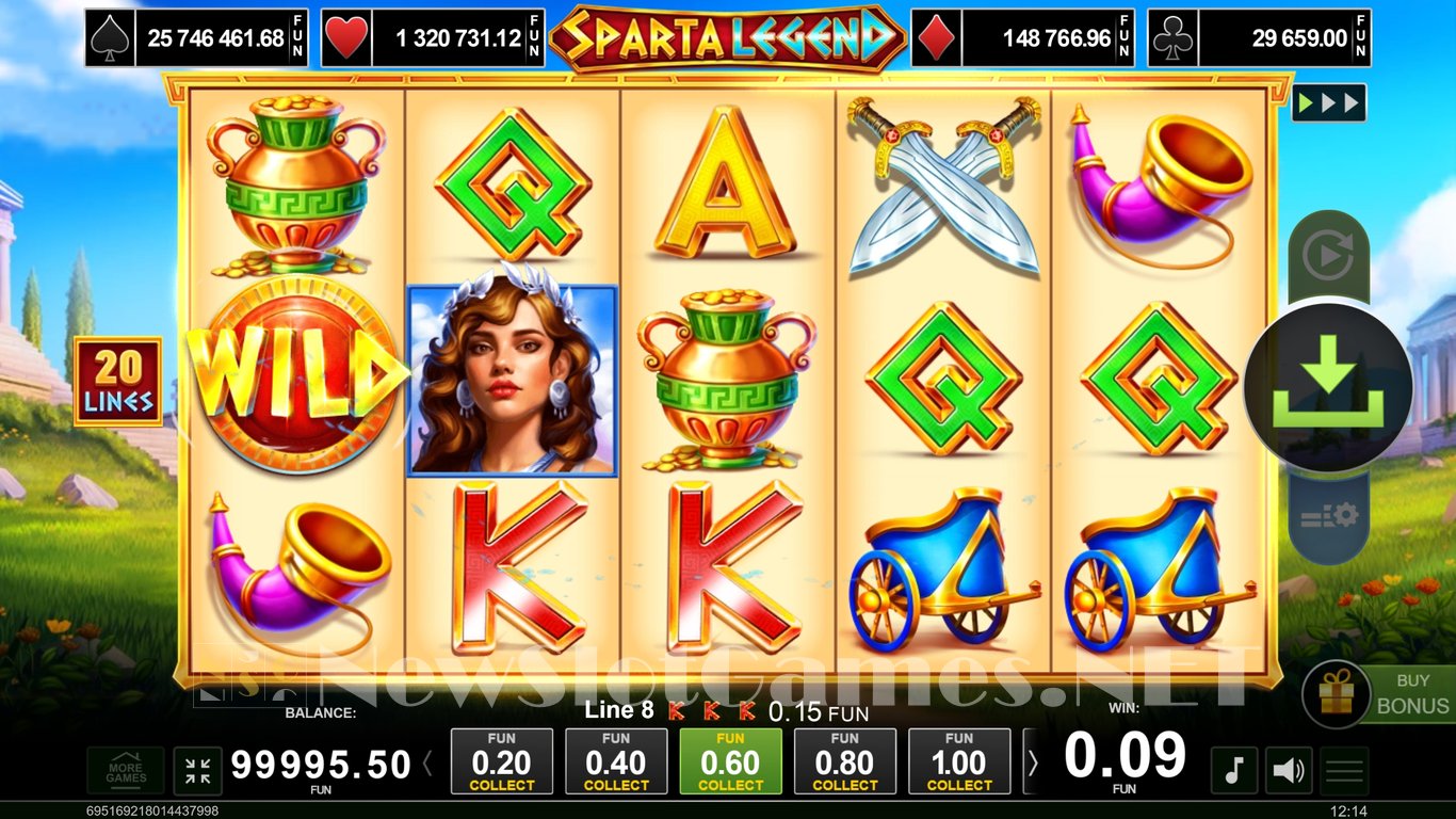 Sparta Legend Slot Slot Image in Demo - pic. 6