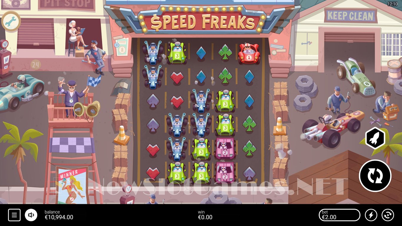 Speed Freaks Slot Demo Image