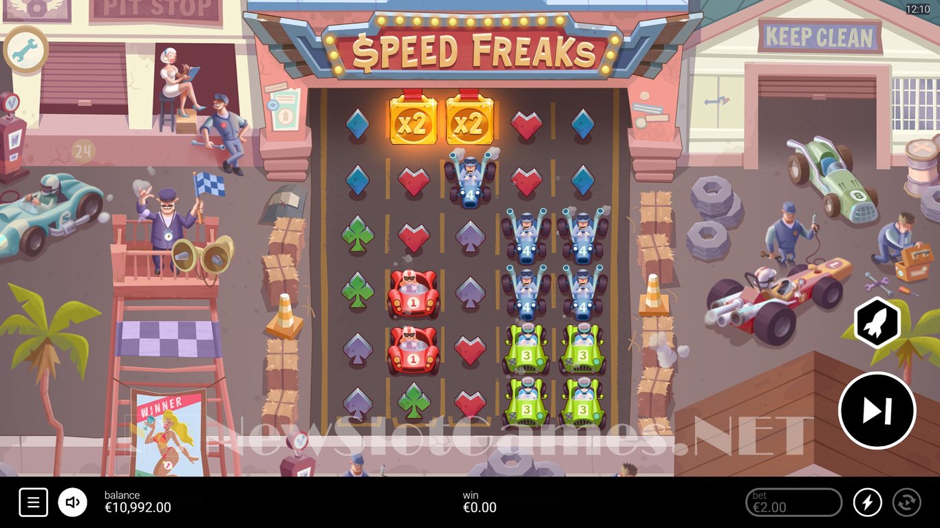 Speed Freaks Slot Slot Image in Demo - pic. 2