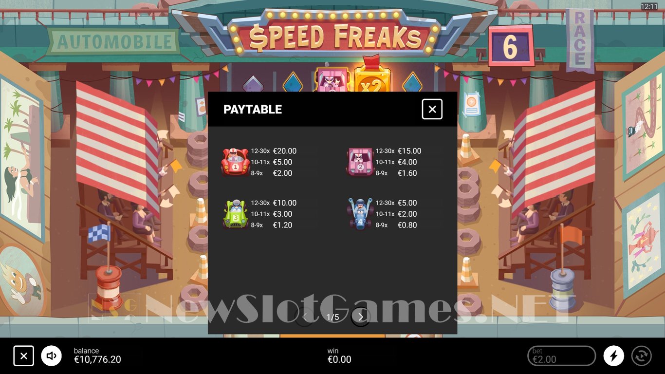 Speed Freaks Slot Slot Image in Demo - pic. 8