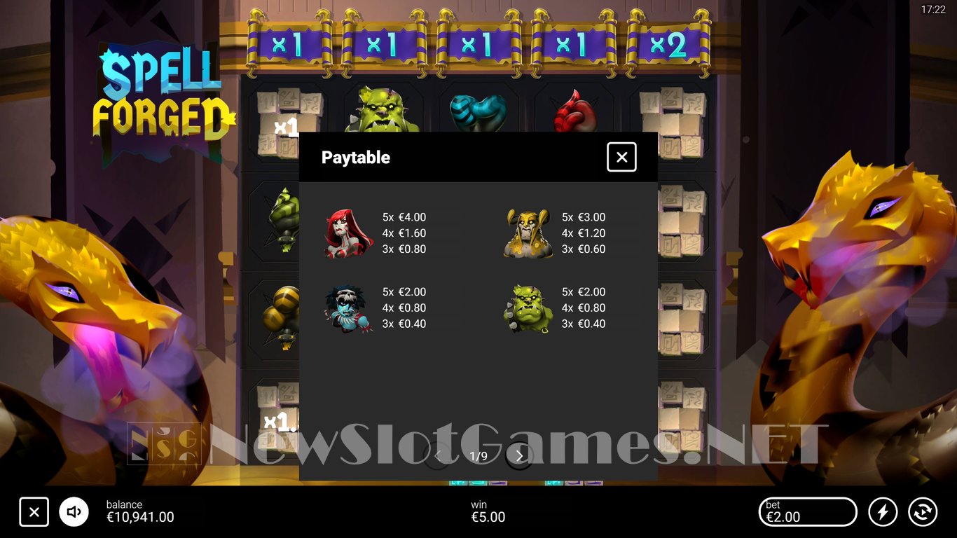 Spellforged Slot Slot Image in Demo - pic. 4