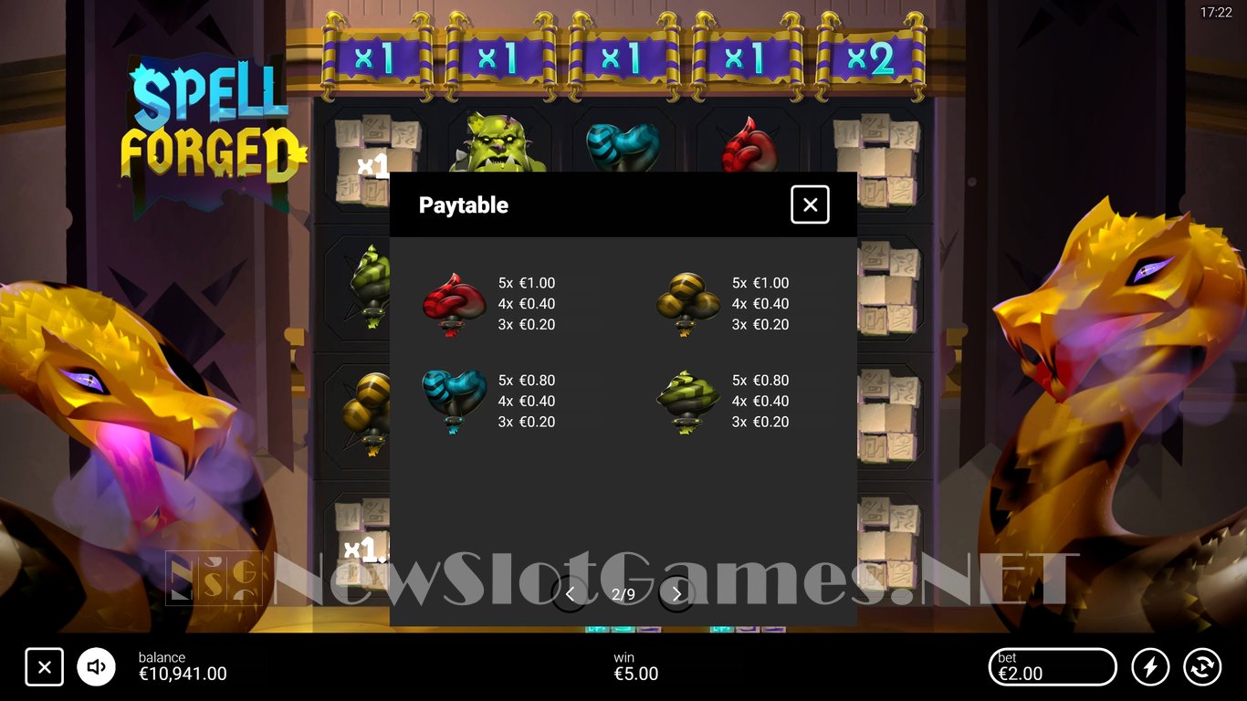 Spellforged Slot Slot Image in Demo - pic. 5