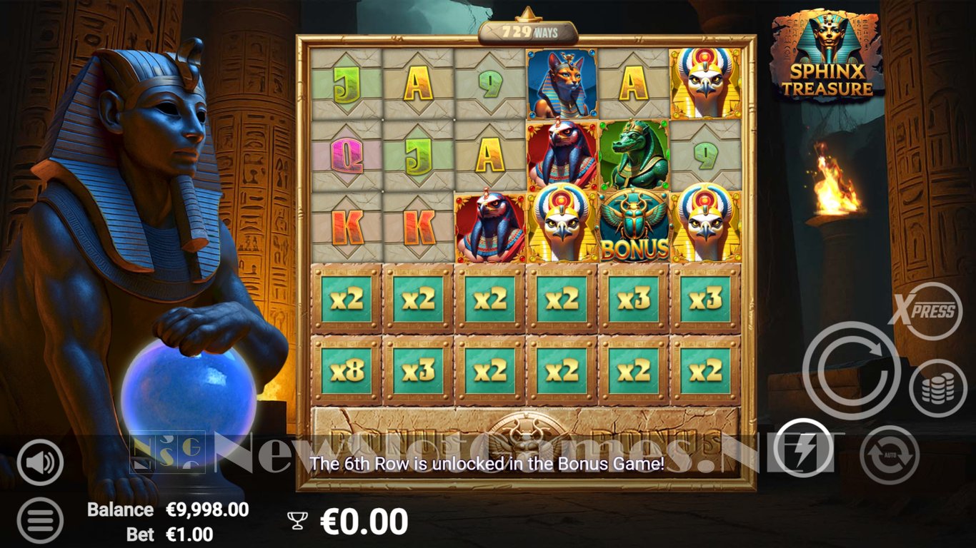 Sphinx Treasure Slot Slot Image in Demo - pic. 3