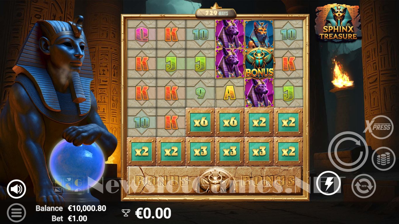 Sphinx Treasure Slot Slot Image in Demo - pic. 5