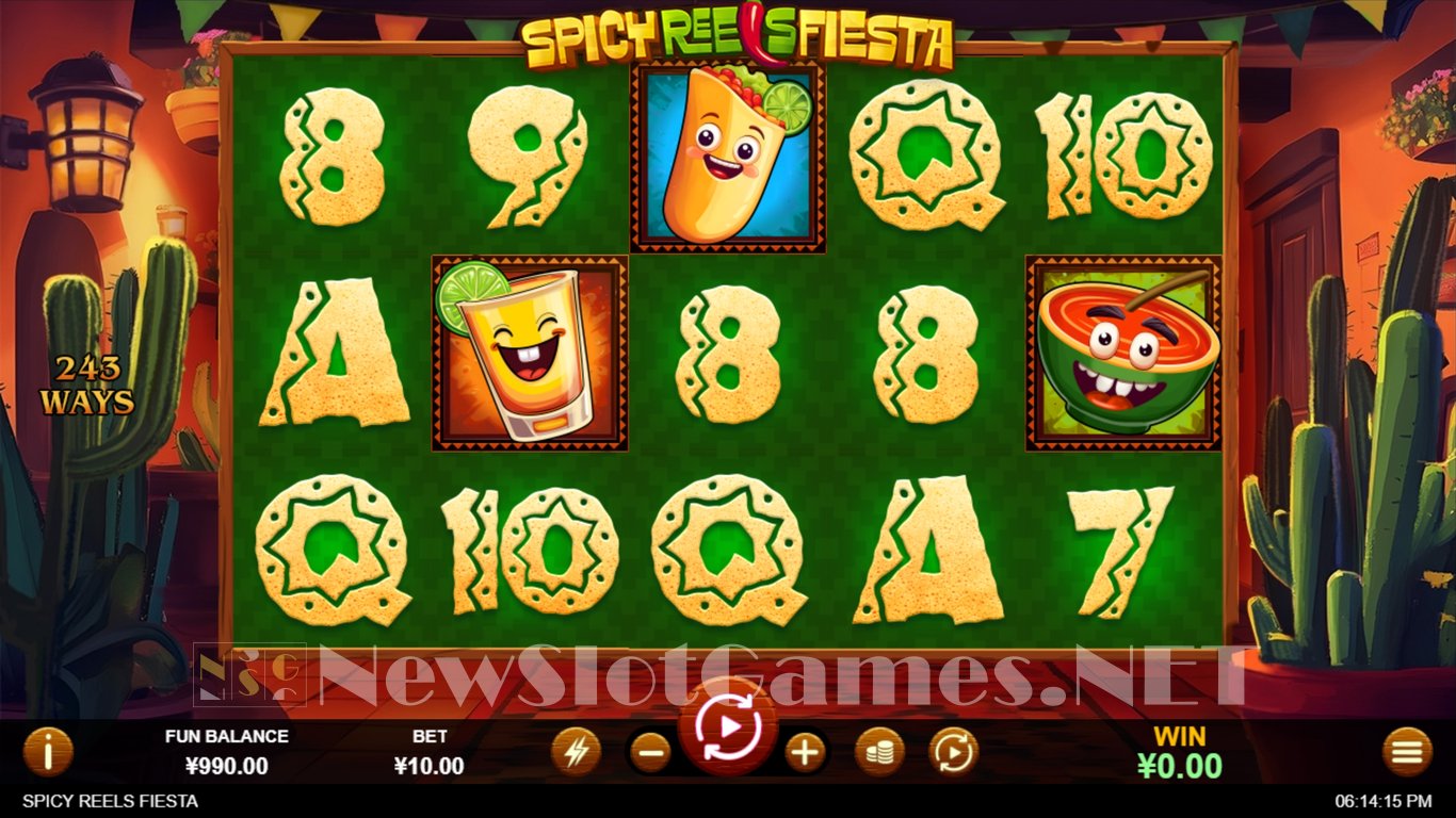 Spicy Reels Fiesta Slot Demo Image