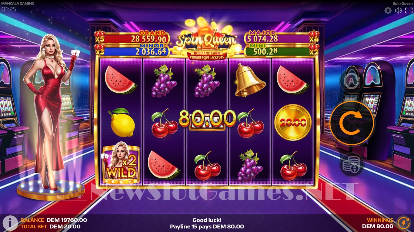 Spin Queen Slot Slot Image in Demo - pic. 3