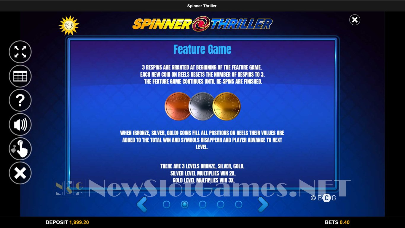 Spinner Thriller Slot Slot Image in Demo - pic. 5