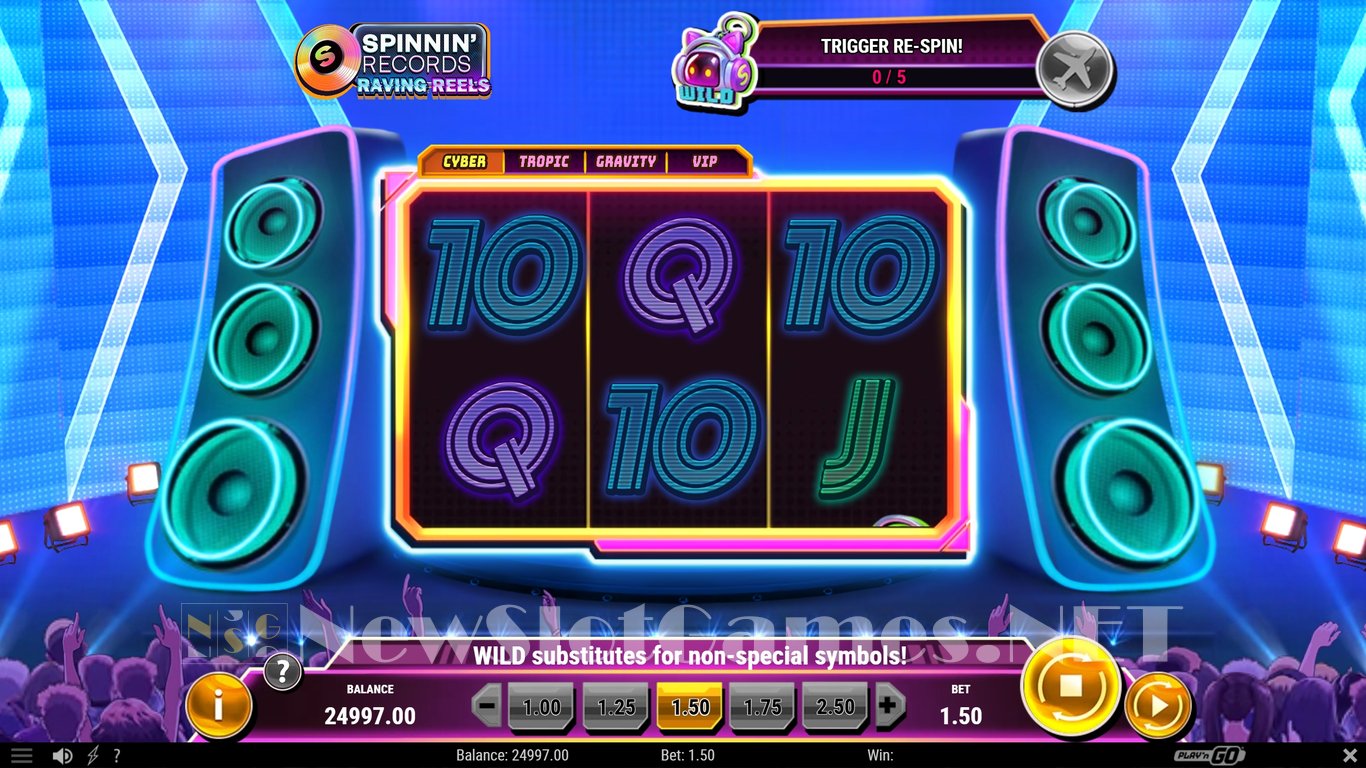 Spinnin Records Raving Reels Slot Slot Image in Demo - pic. 3
