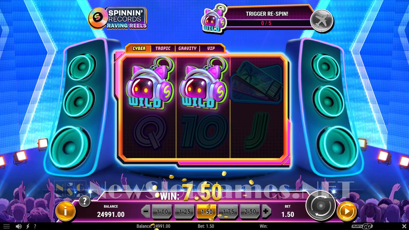 Spinnin Records Raving Reels Slot Slot Image in Demo - pic. 5
