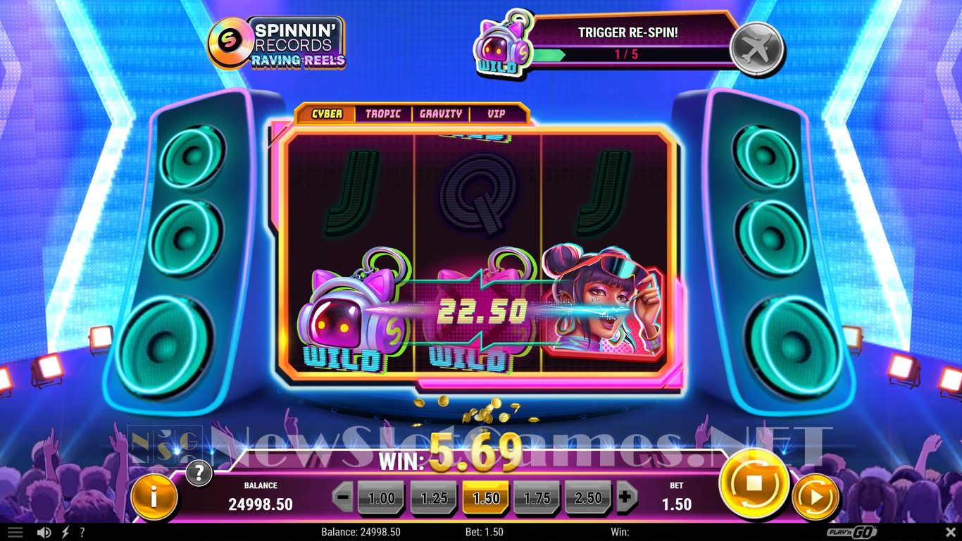 Spinnin Records Raving Reels Slot Slot Image in Demo - pic. 6