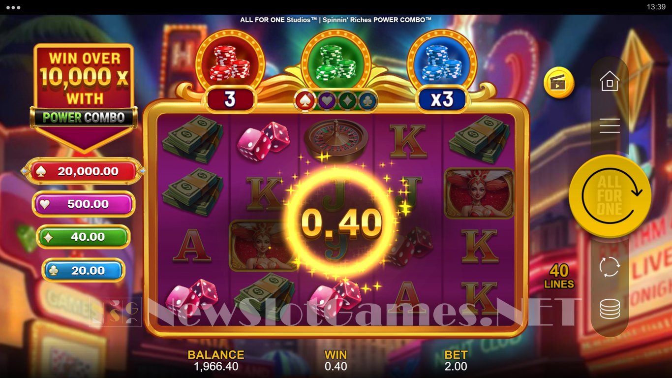 Spinnin Riches Power Combo Slot Slot Image in Demo - pic. 3