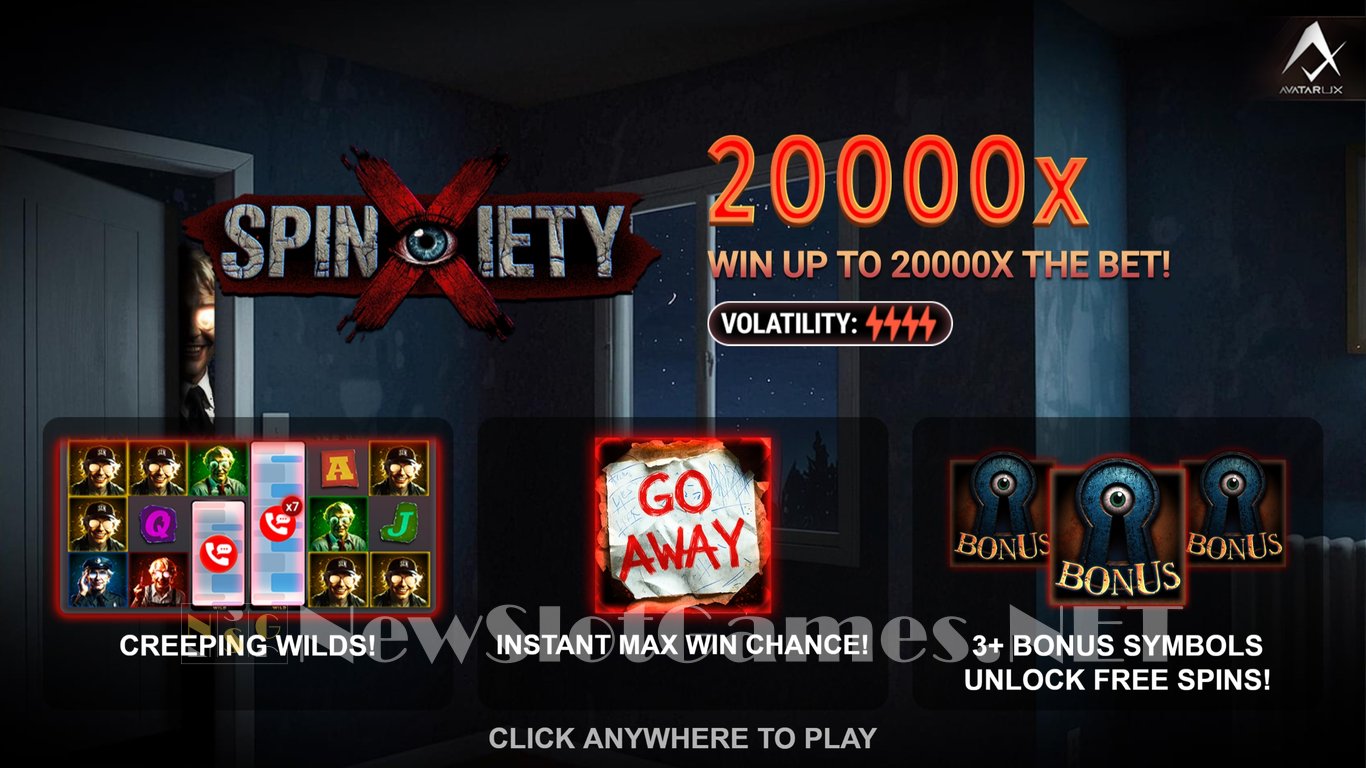 Spinxiety Slot Demo Image