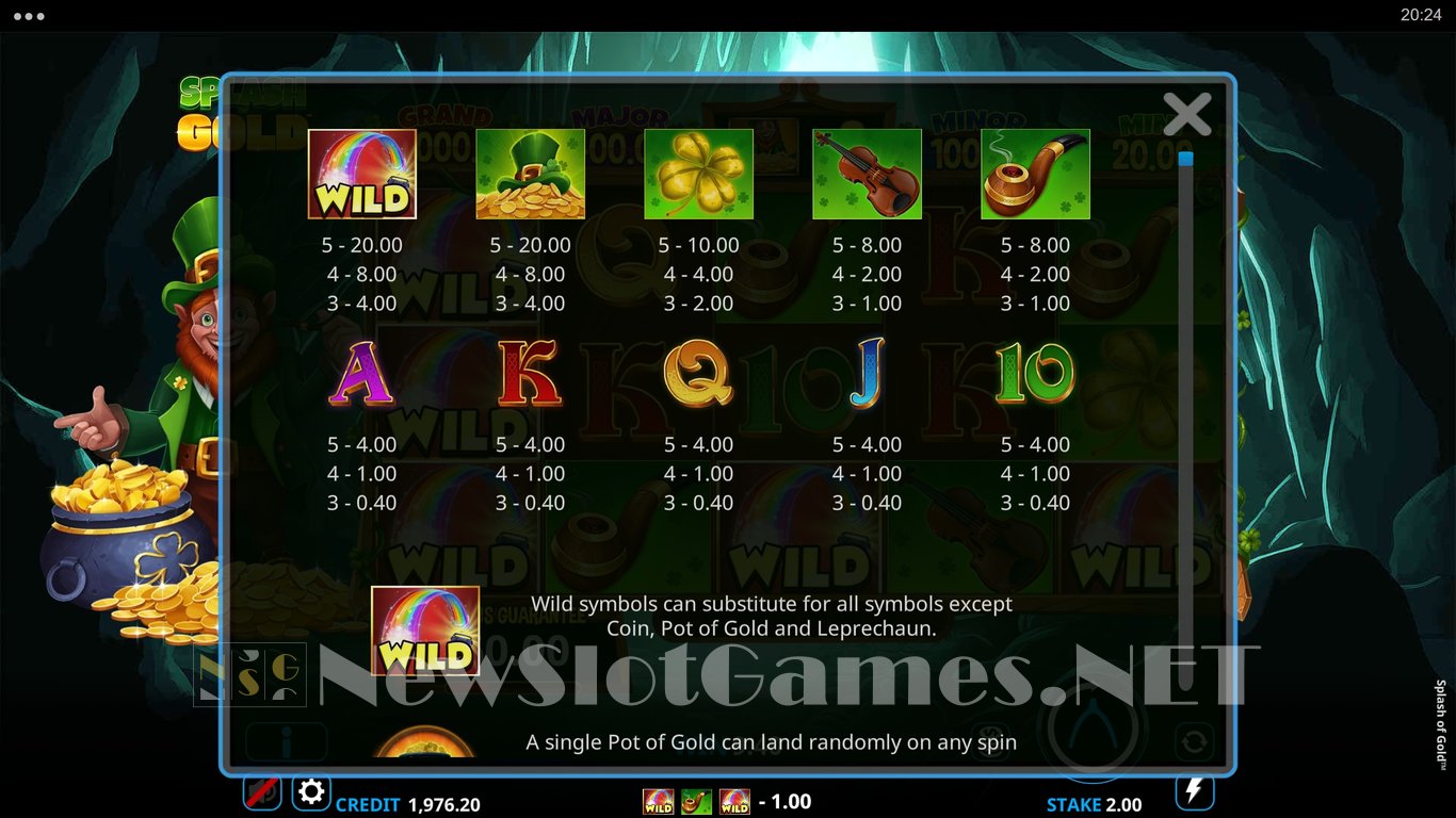 Splash of Gold Slot Slot Image in Demo - pic. 7