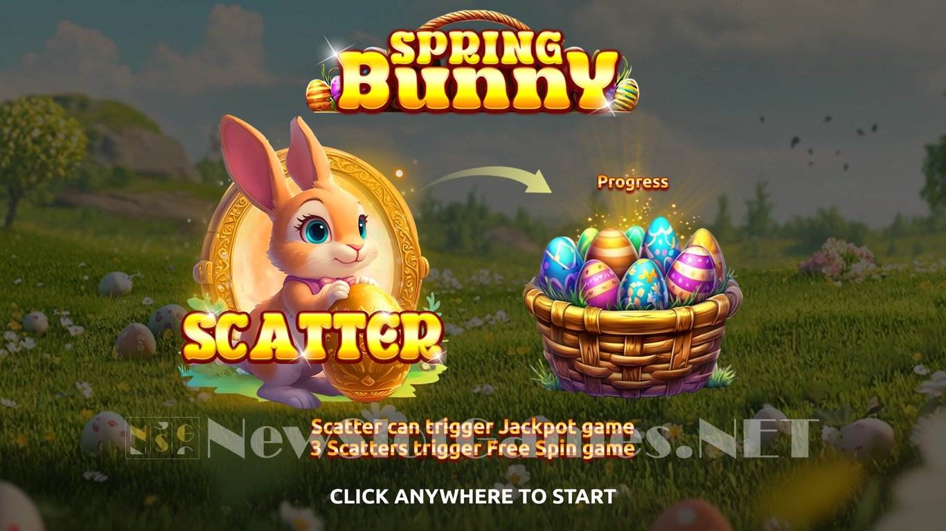 Spring Bunny Slot Demo Image