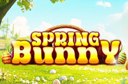 Spring Bunny Slot Logo