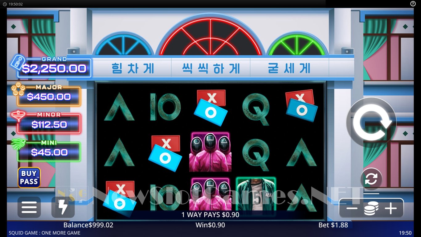 Squid Game One More Game Slot Demo Image
