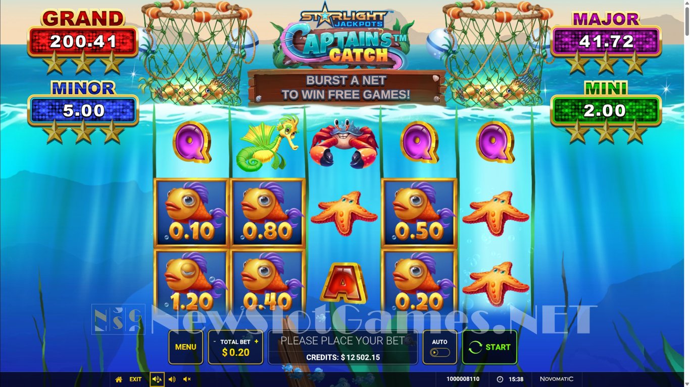Starlight Jackpots Captains Catch Slot Slot Image in Demo - pic. 2