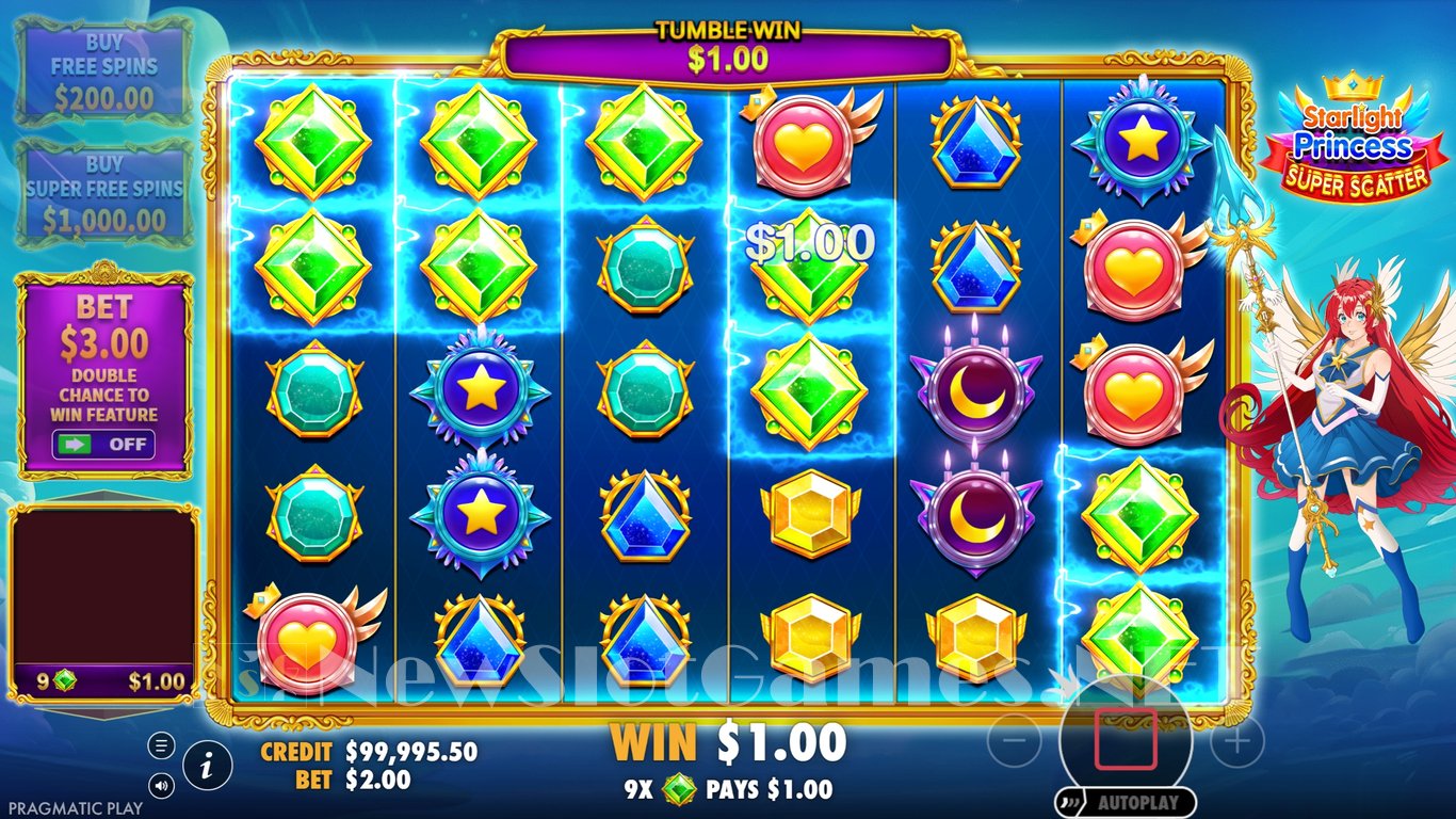 Starlight Princess Super Scatter Slot Slot Image in Demo - pic. 4