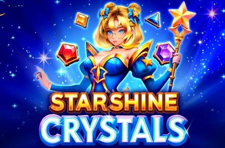Starshine Crystals Slot Logo