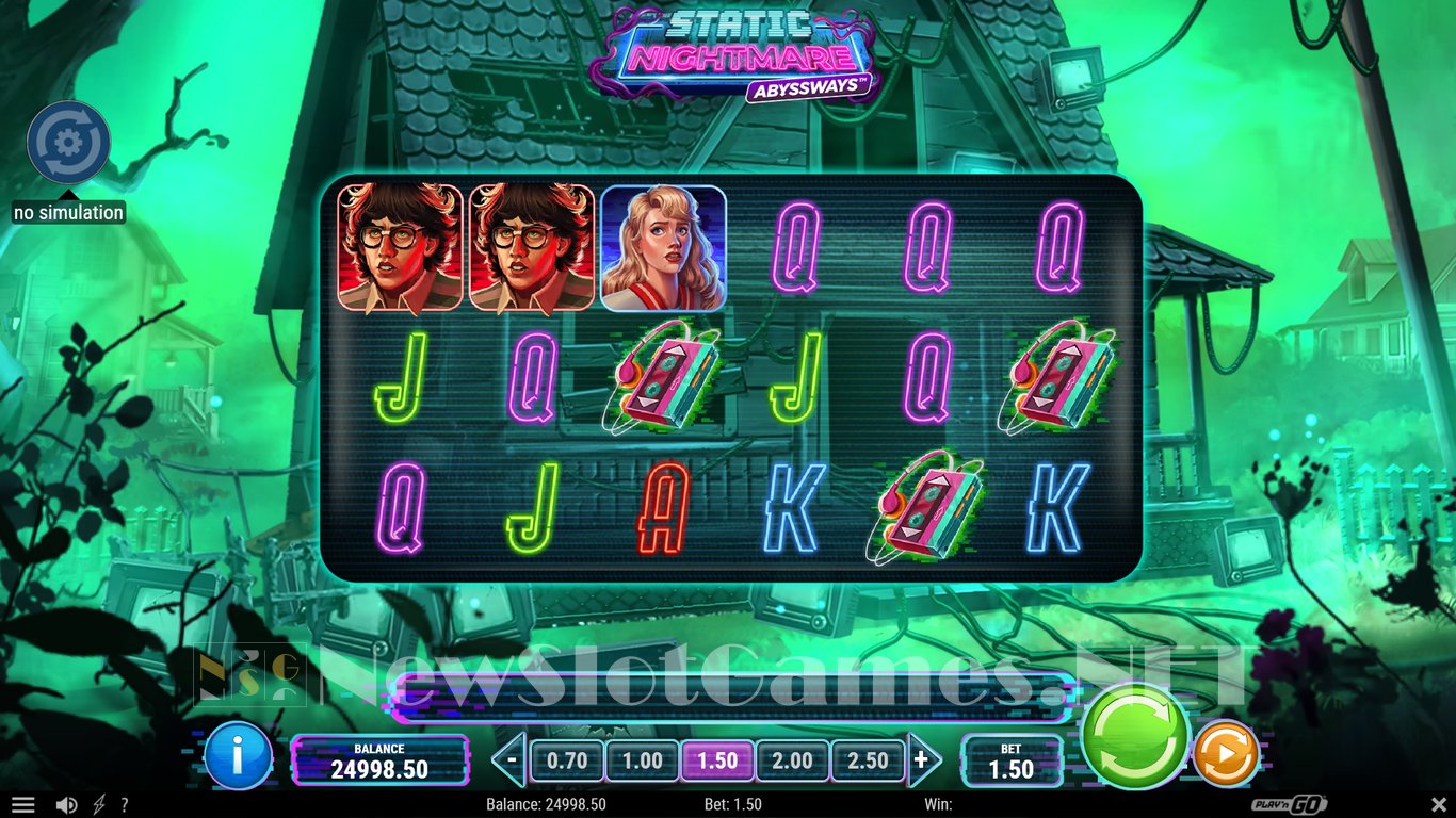 Static Nightmare Abyssways Slot Demo Image