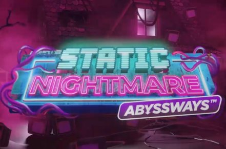 Static Nightmare Abyssways Slot Logo
