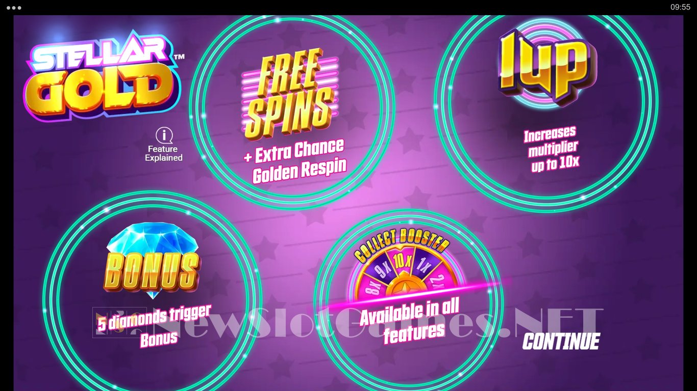 Stellar Gold Slot Demo Image