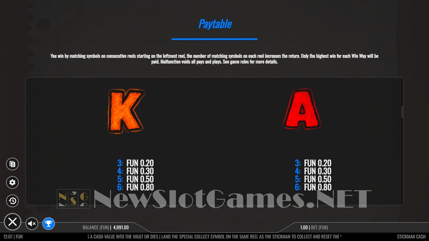 Stickman Cash Slot Slot Image in Demo - pic. 6