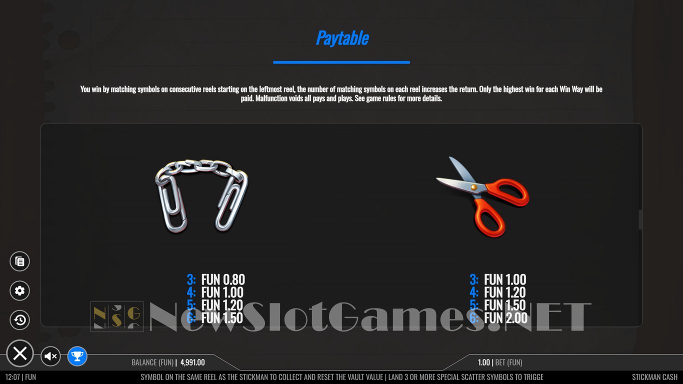 Stickman Cash Slot Slot Image in Demo - pic. 7