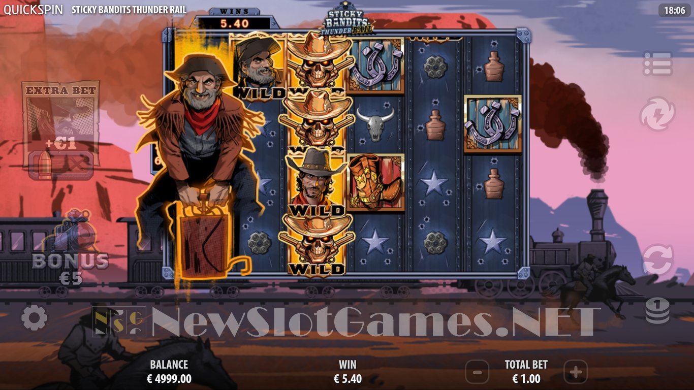 Sticky Bandits Thunder Rail Slot Slot Image in Demo - pic. 4