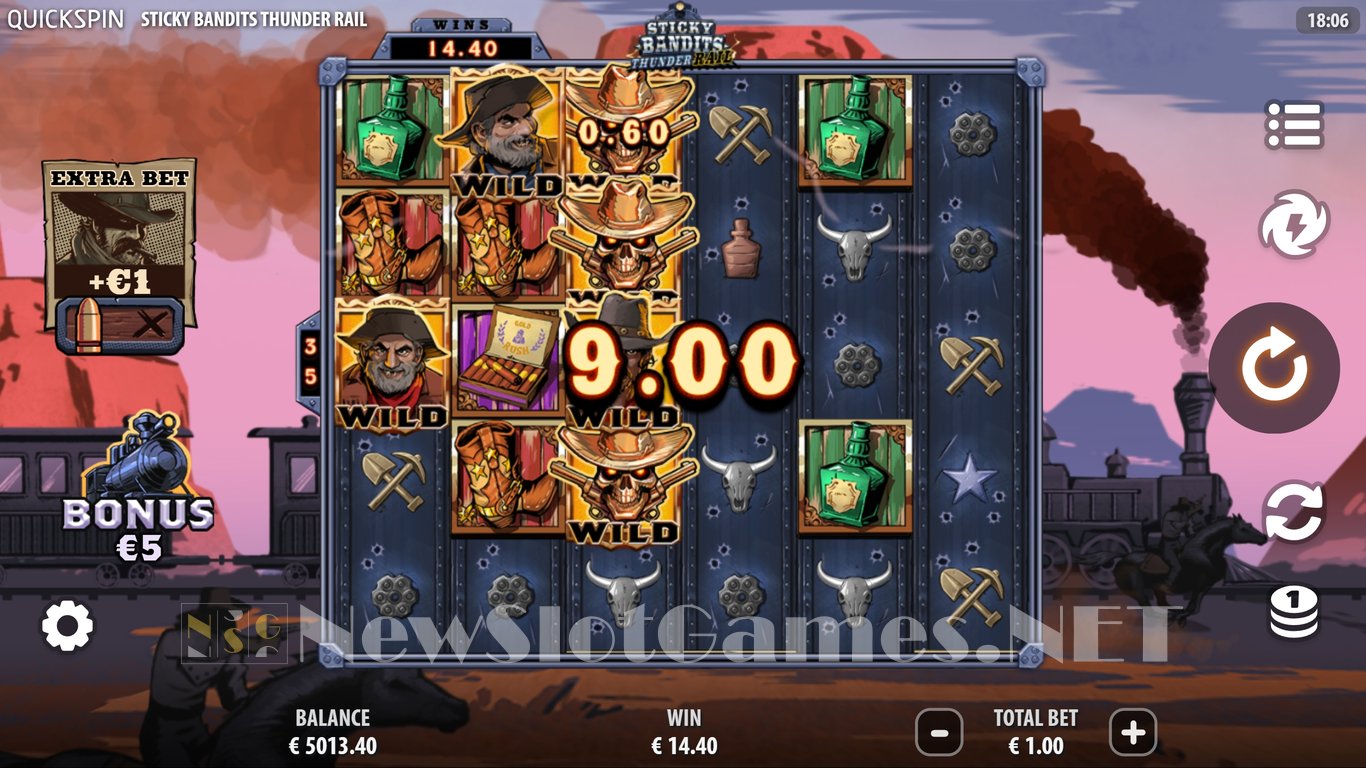 Sticky Bandits Thunder Rail Slot Slot Image in Demo - pic. 6