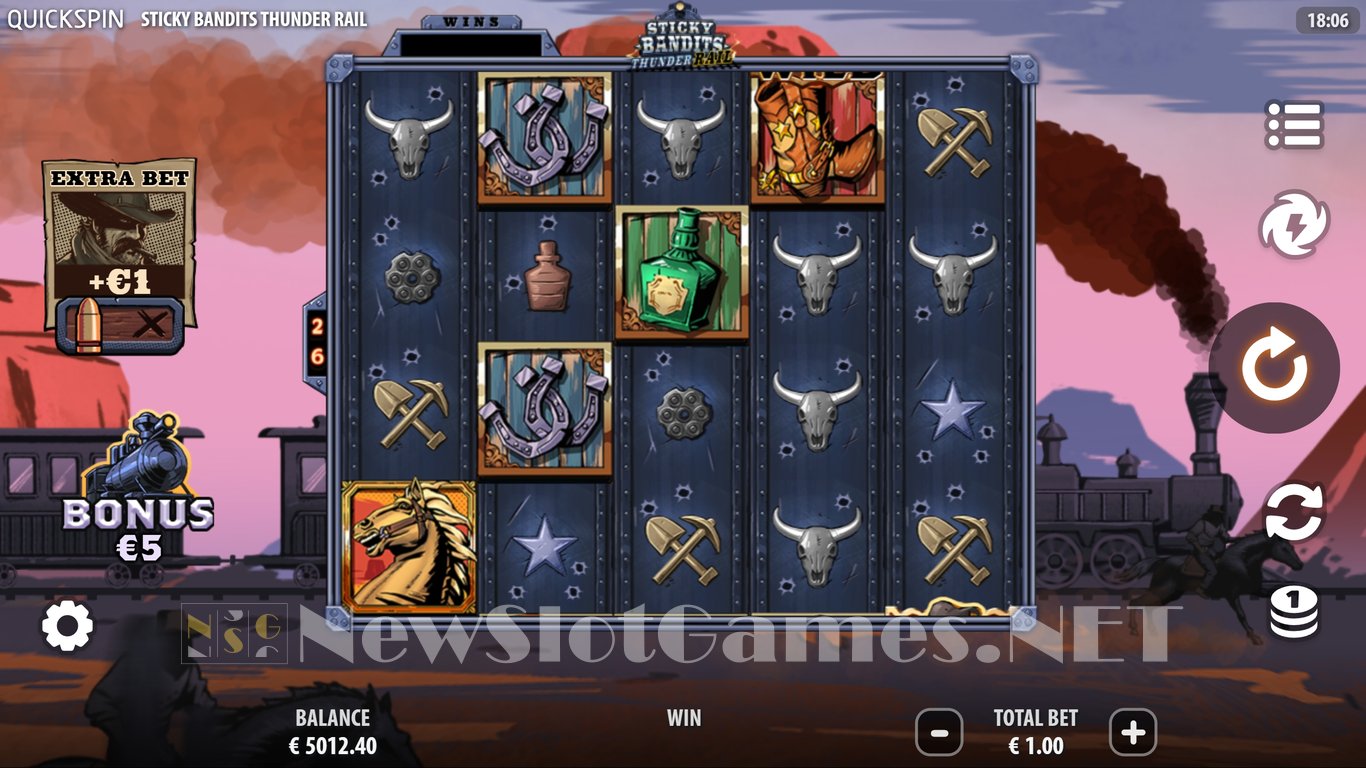 Sticky Bandits Thunder Rail Slot Slot Image in Demo - pic. 7
