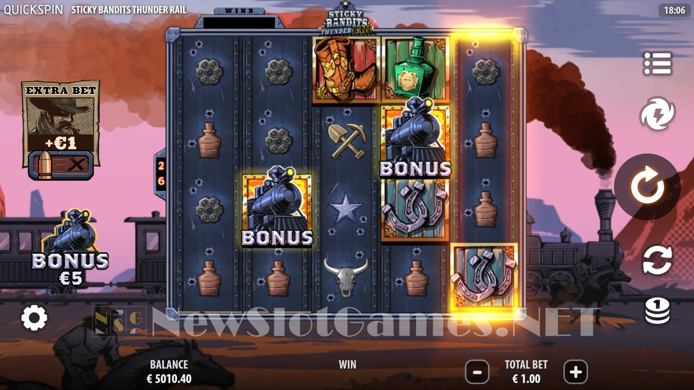 Sticky Bandits Thunder Rail Slot Slot Image in Demo - pic. 8