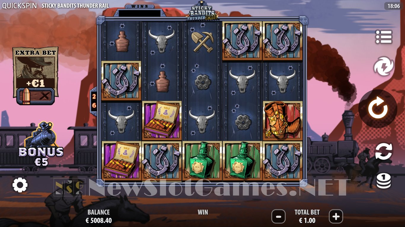 Sticky Bandits Thunder Rail Slot Slot Image in Demo - pic. 9
