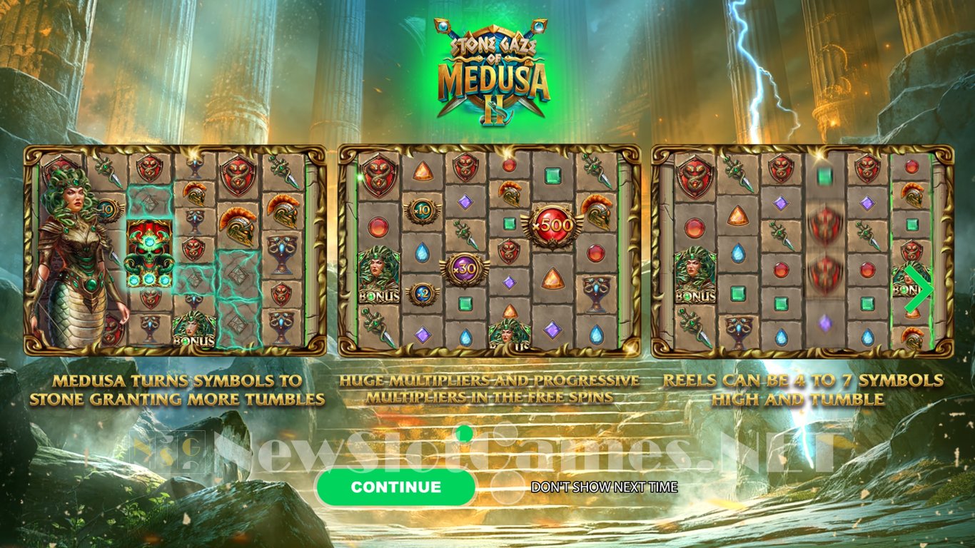 Stone Gaze of Medusa 2 Slot Demo Image