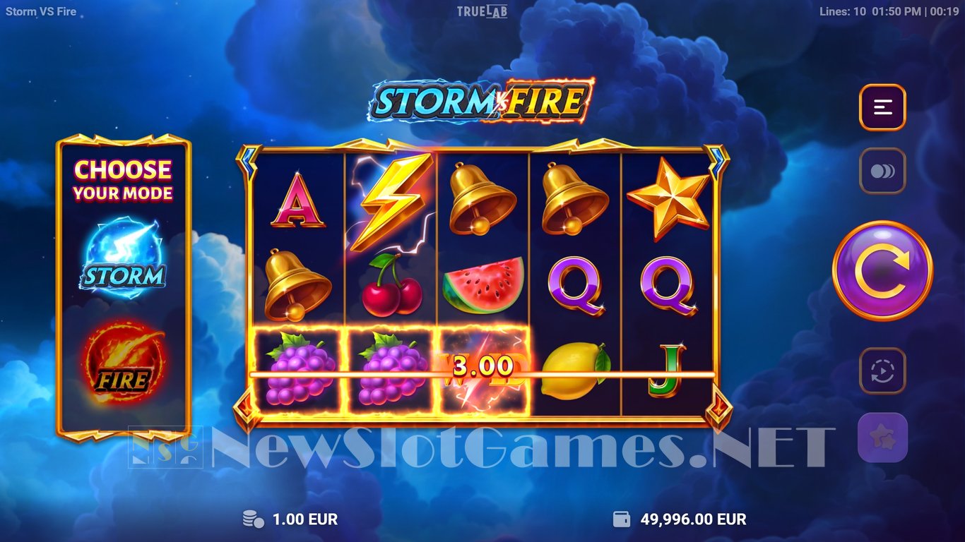 Storm vs Fire Slot Slot Image in Demo - pic. 4