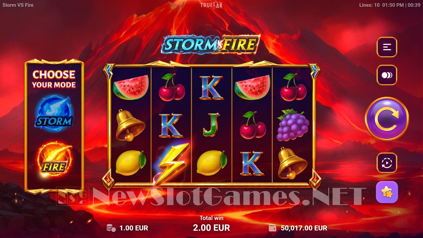 Storm vs Fire Slot Slot Image in Demo - pic. 7