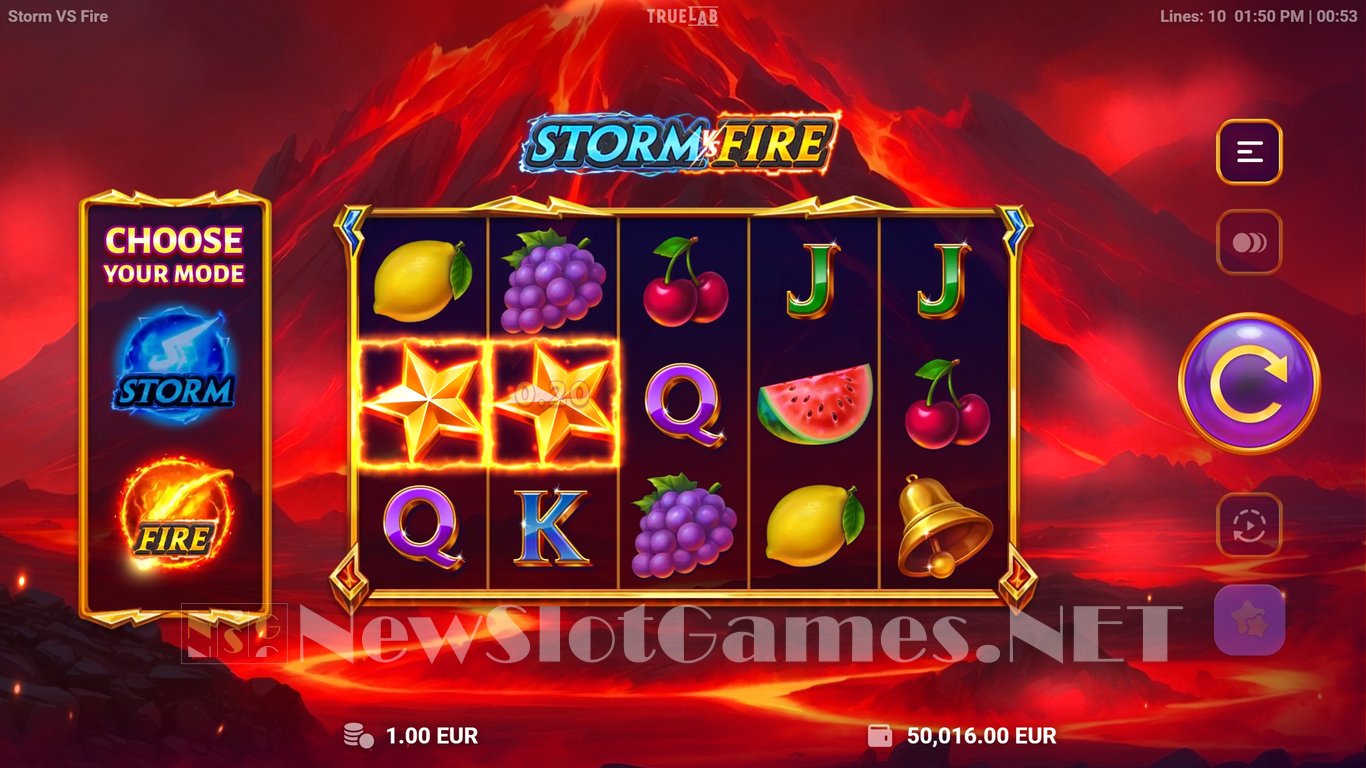 Storm vs Fire Slot Slot Image in Demo - pic. 8