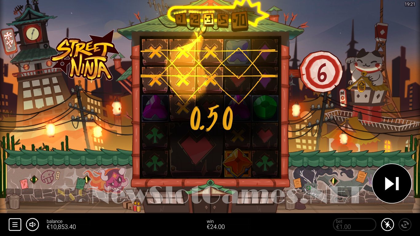Street Ninja Slot Slot Image in Demo - pic. 12