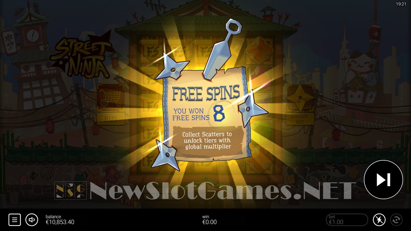 Street Ninja Slot Slot Image in Demo - pic. 9