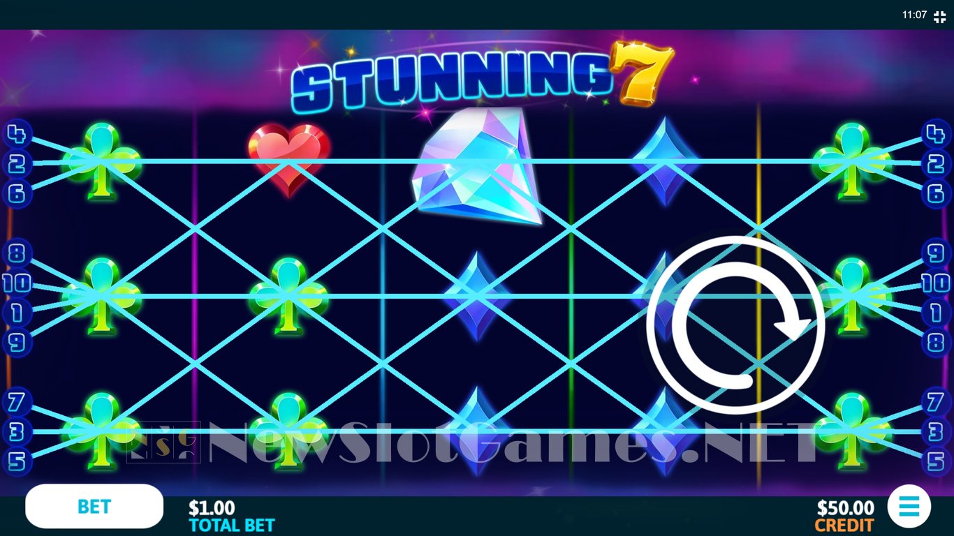 Stunning 7 Slot Demo Image