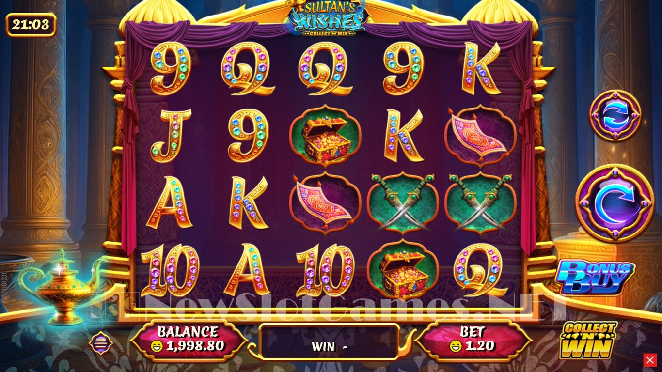 Sultans Wishes Collect ‘N Win Slot Slot Image in Demo - pic. 2