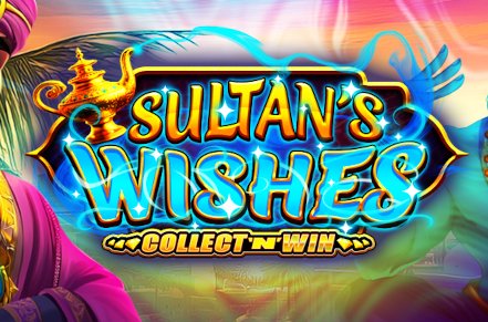 Sultans Wishes Collect ‘N Win Slot Logo