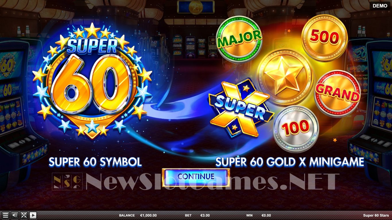 Super 60 Stars Slot Demo Image
