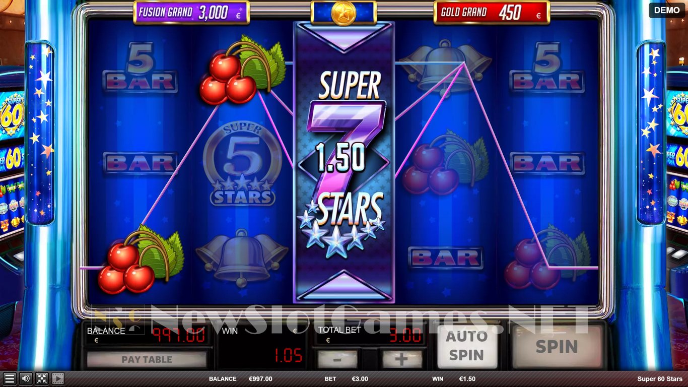 Super 60 Stars Slot Slot Image in Demo - pic. 2