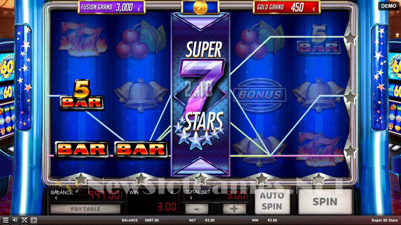 Super 60 Stars Slot Slot Image in Demo - pic. 3