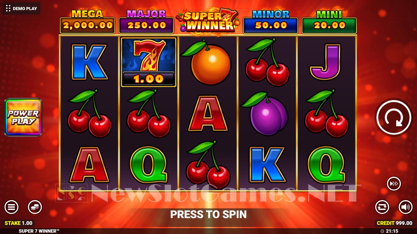 Super 7 Winner Slot Slot Image in Demo - pic. 2