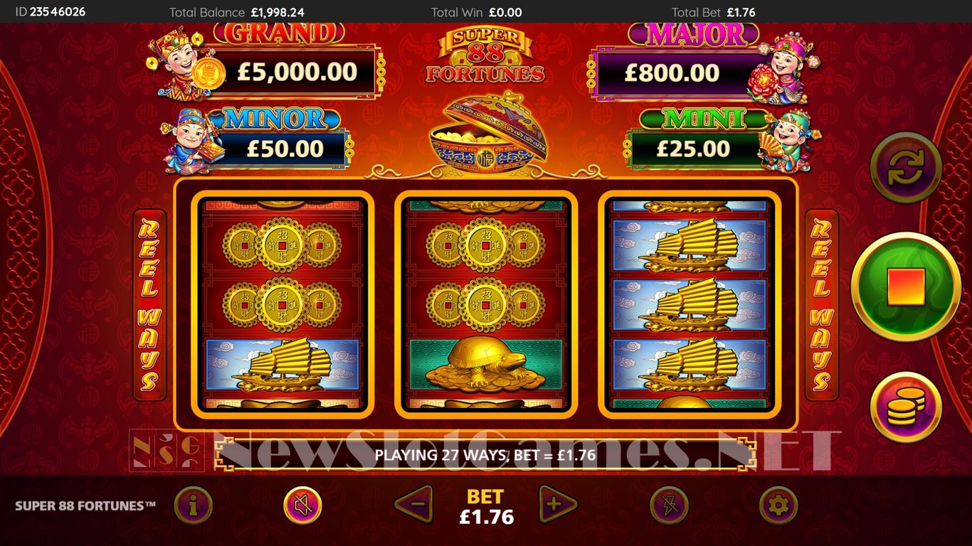 Super 88 Fortunes Slot Slot Image in Demo - pic. 2