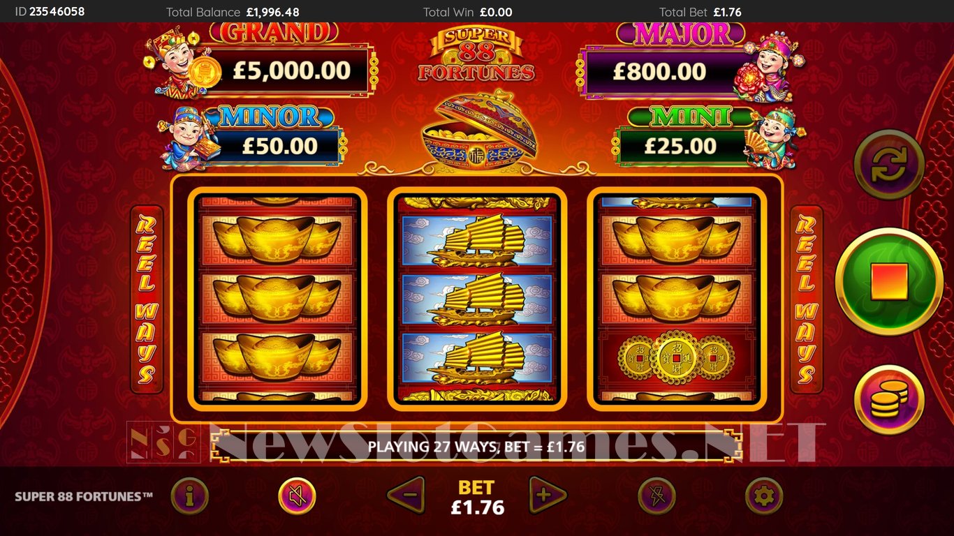 Super 88 Fortunes Slot Slot Image in Demo - pic. 3