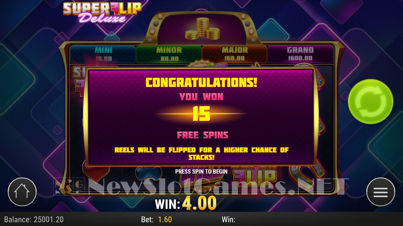 Super Flip Deluxe Slot Slot Image in Demo - pic. 4