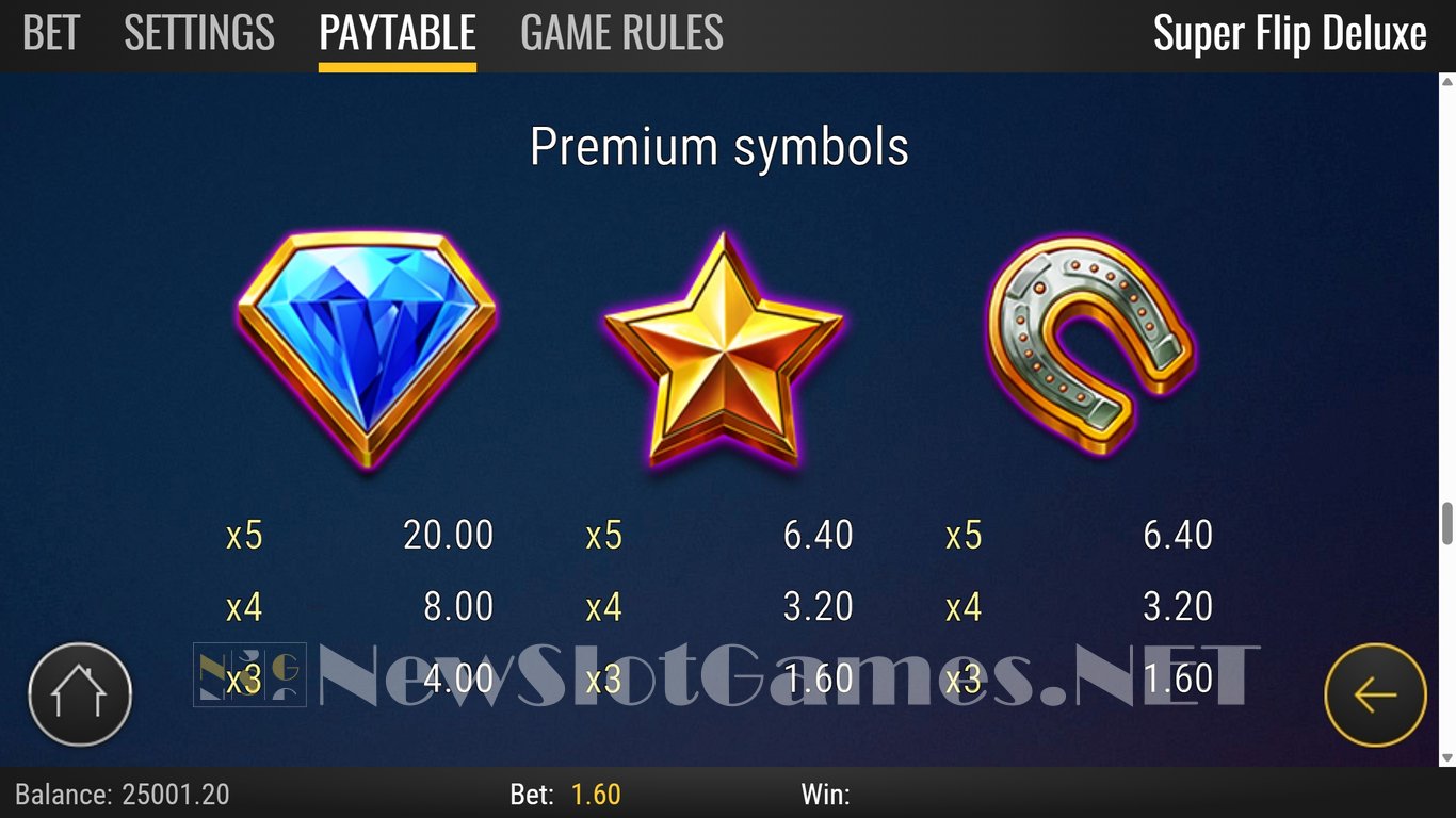 Super Flip Deluxe Slot Slot Image in Demo - pic. 8